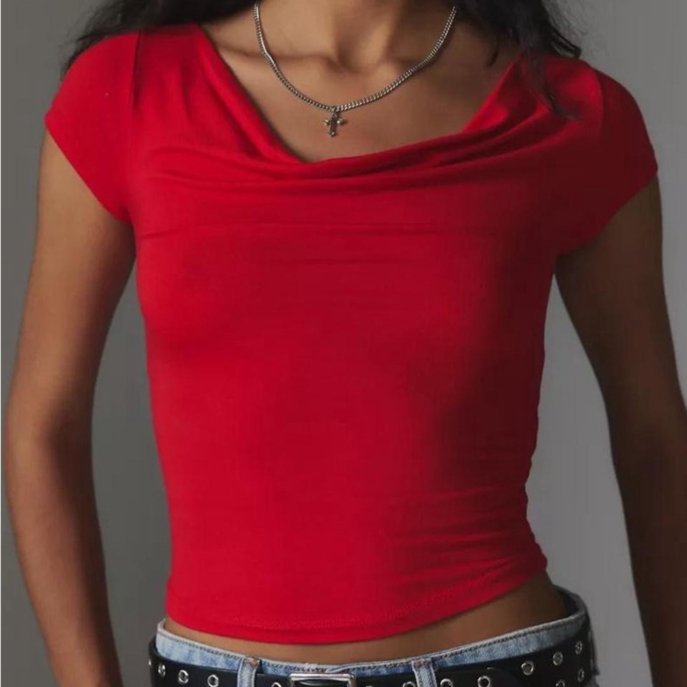 Urban outfitters cowl neck top